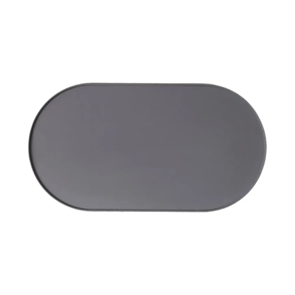 Durable Silicone Pet Food Mat Waterproof Raised Edges Dog Food Mat BPA-Free Easy Clean Pet Placemats Pet Supplies